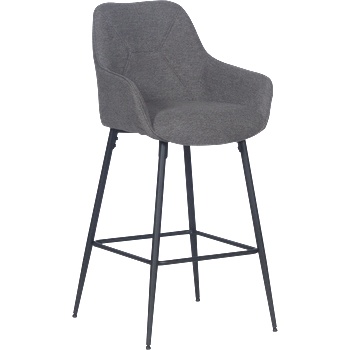 Carmen Бар стол merton - тъмносив cm (3521310)