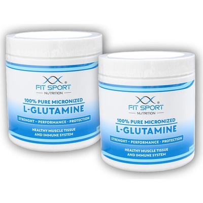 FitSport Nutrition L-Glutamine 100% Pure Micronized 660 g