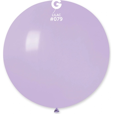 Svet balonku Guľatý pastelový balónik 80 cm liliový