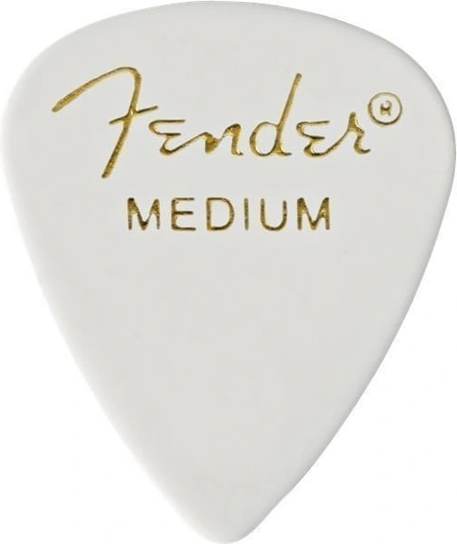 Fender 351 Shape Classic Celluloid M White Перце за китара (1980351380KUS)
