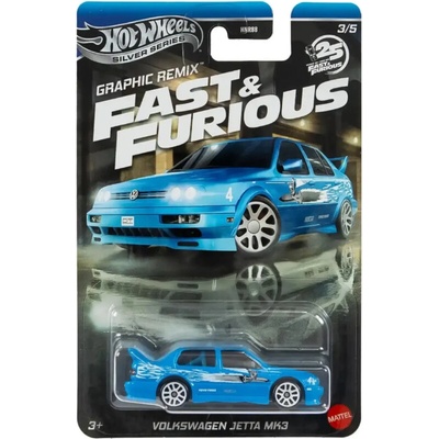 Mattel Hot Wheels Silver Series Fast and Furious Volkswagen Jetta MK3