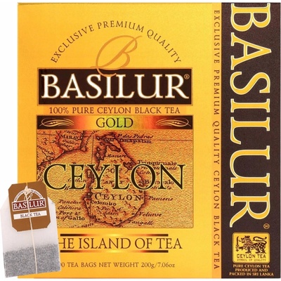 Basilur Island of Tea Gold nel 100 x 2 g