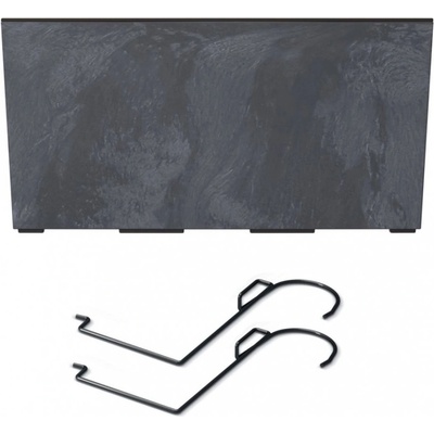 Prosperplast Truhlík URBI CASE BETON EFFECT antracit 39,5cm