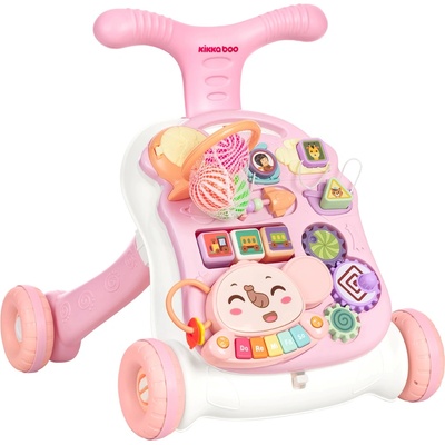 KikkaBoo Проходилка 3 в 1 KikkaBoo - Play & Grow, Pink (31005030074)