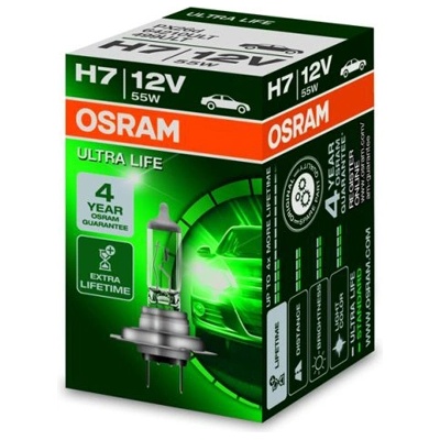 OSRAM Крушка OSRAM H7, 12V, 55W, 1500lm, 1 брой