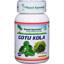 Planet Ayurveda Gotu Kola extrakt 500 mg 60 kapslí