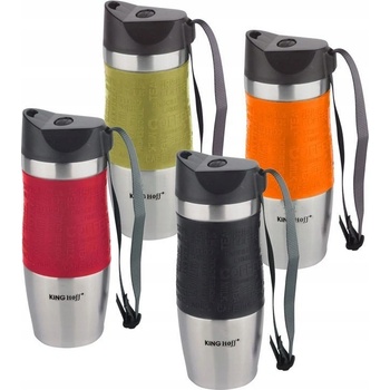 KingHoff termoska 380 ml odtiene zelenej