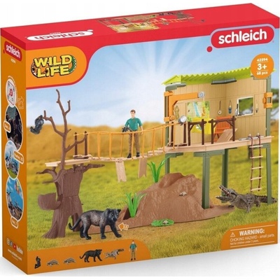 Schleich WILD LIFE Dobrodružná stanice 42594 – Zbozi.Blesk.cz