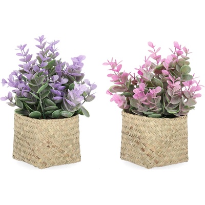 Bizzotto ИЗКУСТВЕНО ЦВЕТЕ edlyn 21cm ЛИЛАВО/РОЗОВ (0172834)