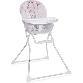 Lorelli СТОЛ ЗА ХРАНЕНЕ cookie noble grey&pink rabbit (10100242314)
