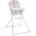 Lorelli СТОЛ ЗА ХРАНЕНЕ cookie noble grey&pink rabbit (10100242314)