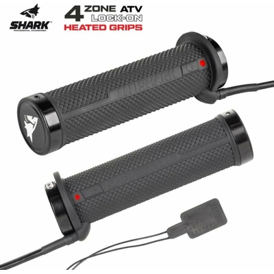 SHARK Vyhřívané rukojeti Lock-On s ovládáním integrovaným přímo v rukojeti + výhřev palce