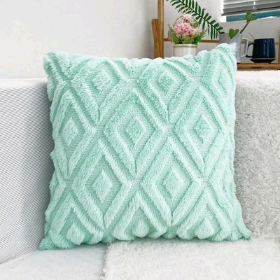 Декоративна възглавница/калъфка Пухи - Мента