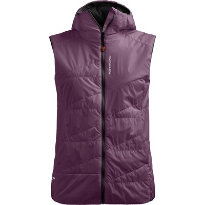 Ortovox Дамски вълнен елек Ortovox Women's Swisswool Piz Duan Vest Merino vest - Wild Berry (132-1357-0213)