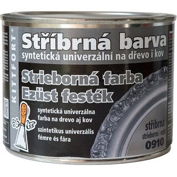 Kittfort syntetická 0910 strieborná 80g, 80g