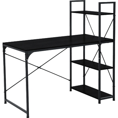 Carmen Бюро с етажерка tuzla - черен (3510203)