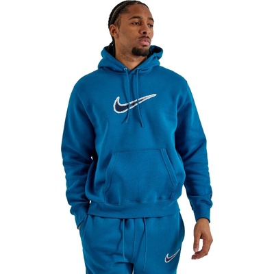 Nike-M NK CLUB BB HDY NEO VARSITY GREEN ABYSS/GREEN ABYSS/BLACK Zelená
