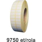 ZINTA Самозалепващи SGP етикети ZINTA, 25x13mm, 9750 ет. / ролка (25X13X9750-SGP-2C)