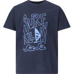 ZIG ZAG Детска тениска ZIG ZAG Kid's Beachtime S/S T-Shirt - Navy - размер 116 (EU) (704-5899-0213)