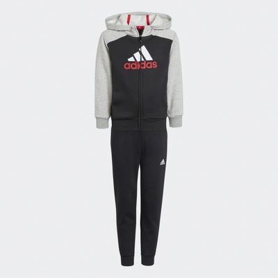 adidas dětská tepláková souprava LK BL FL TS IJ6386 černá – Sleviste.cz