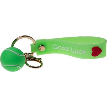 Strefa Tenisa Ключодържател Keychain Ring 'Good Luck' Tennis Ball - Зелен