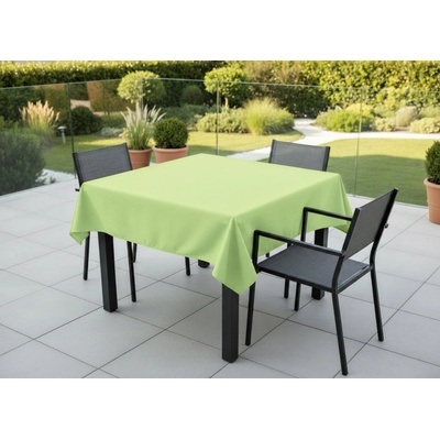 Mybesthome Venkovní čtvercový ubrus Terra color 20 pistáciová 150x150cm