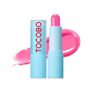 TOCOBO Балсамът за устни с тониран ефект от марката Tocobo, Glass Tinted Lip Balm, 012 Better Pink, 0.12 oz (3.5 g)