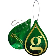 Giovani voňavá visačka METALLIC GREEN 1 ks