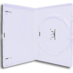  DVD-BOX 14 mm Единична за DVD - Бял