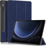 Gigapack Samsung Tab S10 Lite LTE GIGAPACK Tok стоящ, кожен ефект, активен FLIP, държач за моливи, BLUE BUTTON GP-149331 (GP-149331)