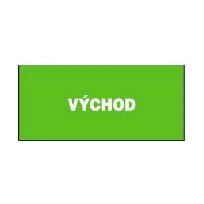 Východ 210x87mm - plast