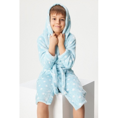 GARNA MAMA Топлещ детски халат Stars с качулка (md112032_fm36_zup)