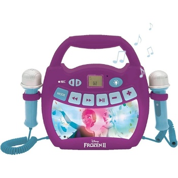 Lexibook Reproduktor karaoke Disney Frozen s mikrofónmi a osvetlením