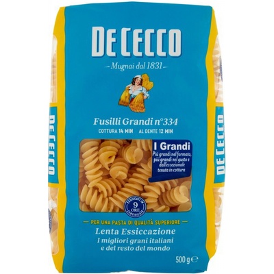 De Cecco veľké Fusilli No.334 0,5 kg