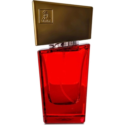 HOT Shiatsu Fragrance red s feromony pro ženy 50 ml