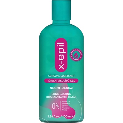 X-Epil Natural Sensitive - чувствен лубрикант гел (100ml)