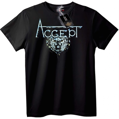 NOONEBRAND Тениска Accept Група Лъв - S, Black