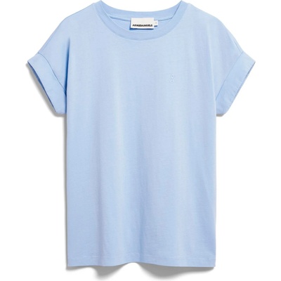 Armedangels Дамска тениска ARMEDANGELS Women's Idaa Logo T-shirt - Soft Blue - размер XS (116-6799-4811)