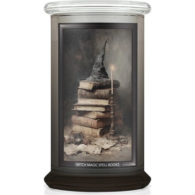 Kringle Candle Halloween Witch Magic Spell Books 624 g