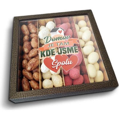 Sablio Mandle v čokoládě Domov 2 4 x 80 g