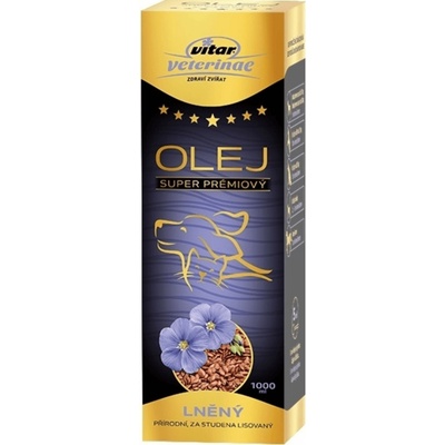 VITAR Veterinae Ľanový olej 1000 ml