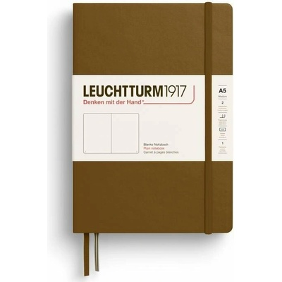 Leuchtturm1917 Zápisník Spice Brown Medium A5 čistý
