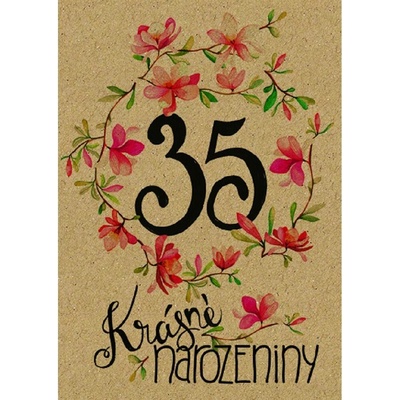 Baloušek BeBechy - přání 35, A6, kraftový papír