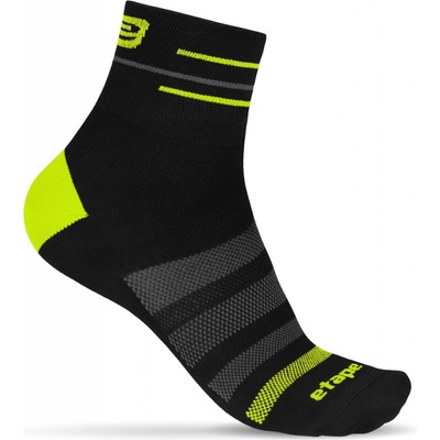 Etape ponožky Sox čierna/žltá