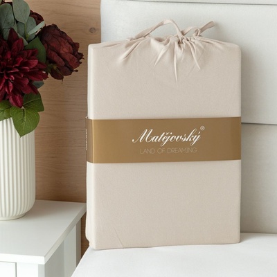 Matějovský Prestieradlo natur Jersey 200x200