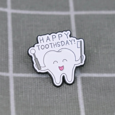 Pinarna Zub s kartáčkem Happy toothsday! / Šťastný den zubů!