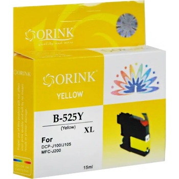 Image 1 of Compatible Патрон Brother LC-525XLY YELL съвм 1.3k (НLC525XLY)