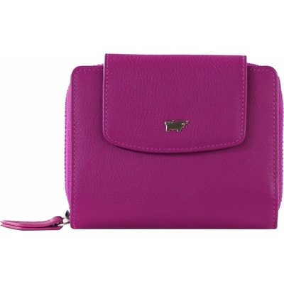Braun Büffel Dámská peněženka z hladké kůže s RFID ochranou 41353-294-084 Purple Plum