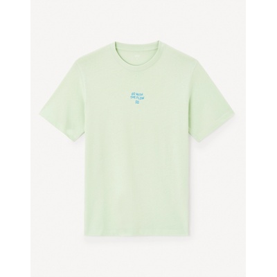 Celio Светлозелена мъжка тениска Celio Jeword Celio | Zelen | МЪЖЕ | S