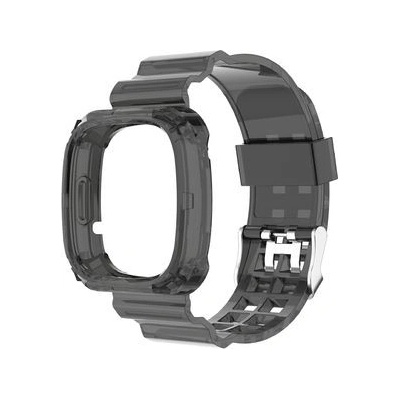 Mobilly řemínek pro Fitbit versa3 a Sense, 20 mm, TPU, černý 286 DSV3-03-00F